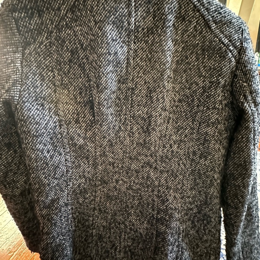 London Fog Black and Gray Women's Coat - Picture 4 of 9